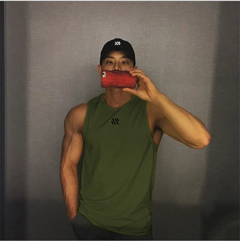 Men’s Bodybuilding Stringer Tank Top 💪