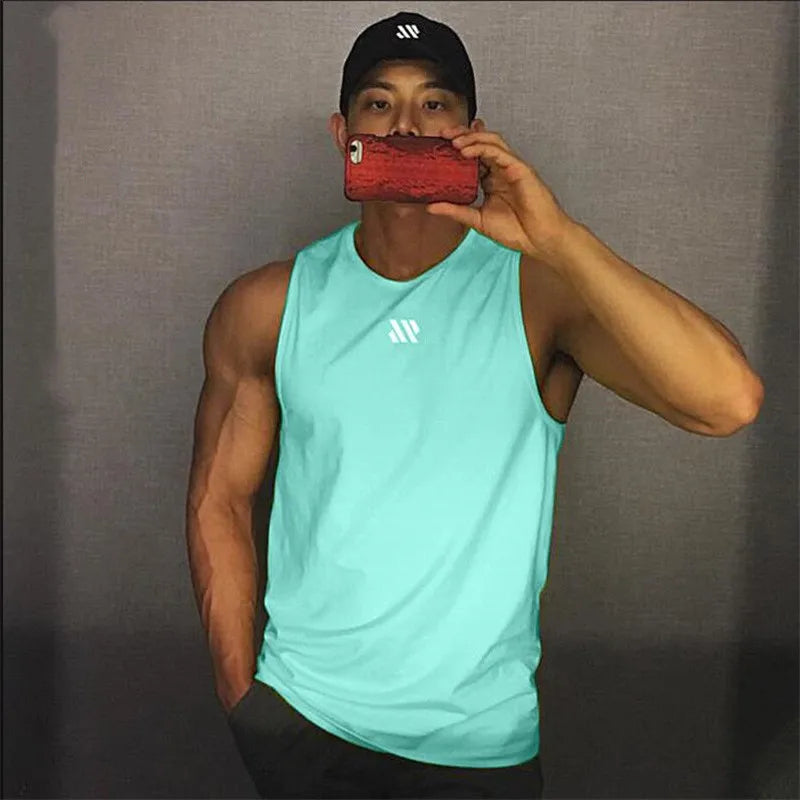 Men’s Bodybuilding Stringer Tank Top 💪