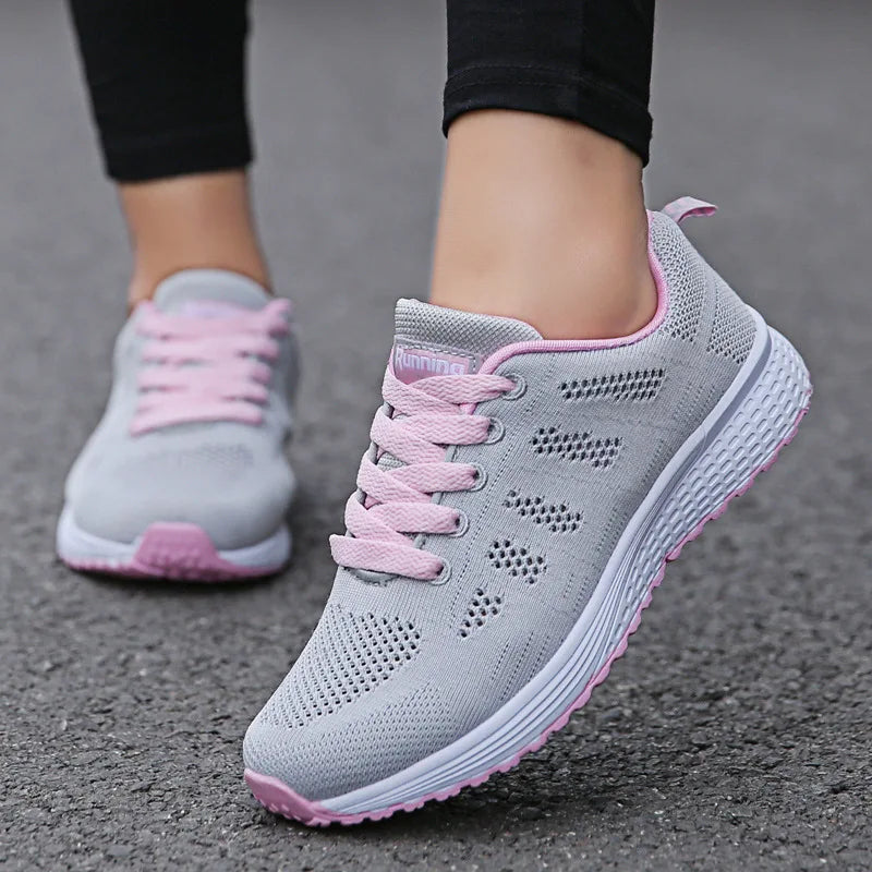 Women’s Breathable Mesh Walking Sneakers