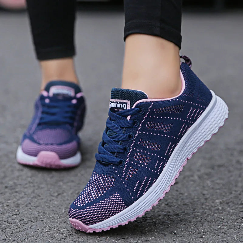 Women’s Breathable Mesh Walking Sneakers