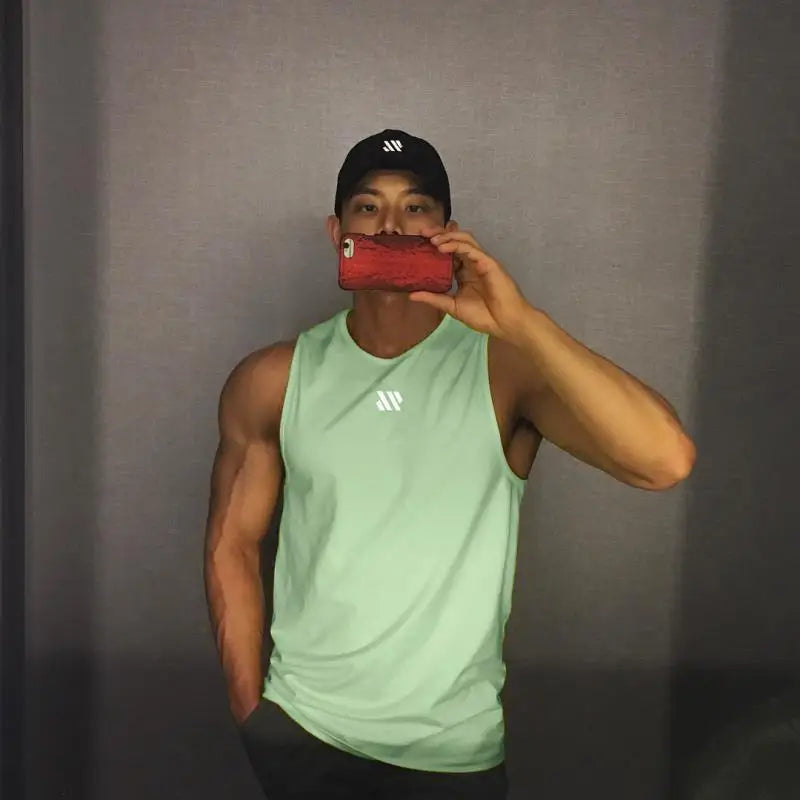 Men’s Bodybuilding Stringer Tank Top 💪