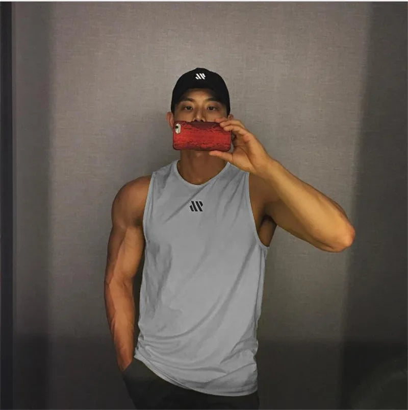 Men’s Bodybuilding Stringer Tank Top 💪