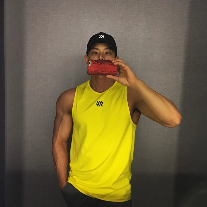 Men’s Bodybuilding Stringer Tank Top 💪