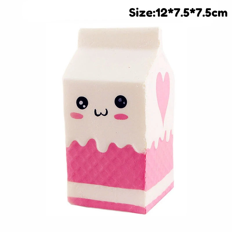 Jumbo Popcorn Animal Squishy Toy 🍿🐻