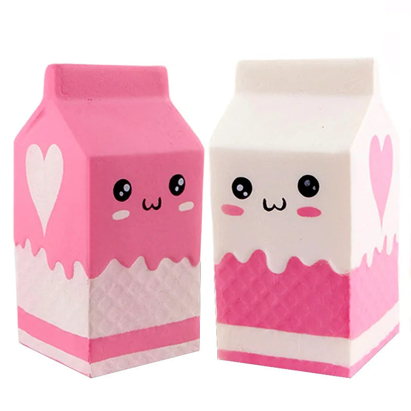 Jumbo Popcorn Animal Squishy Toy 🍿🐻
