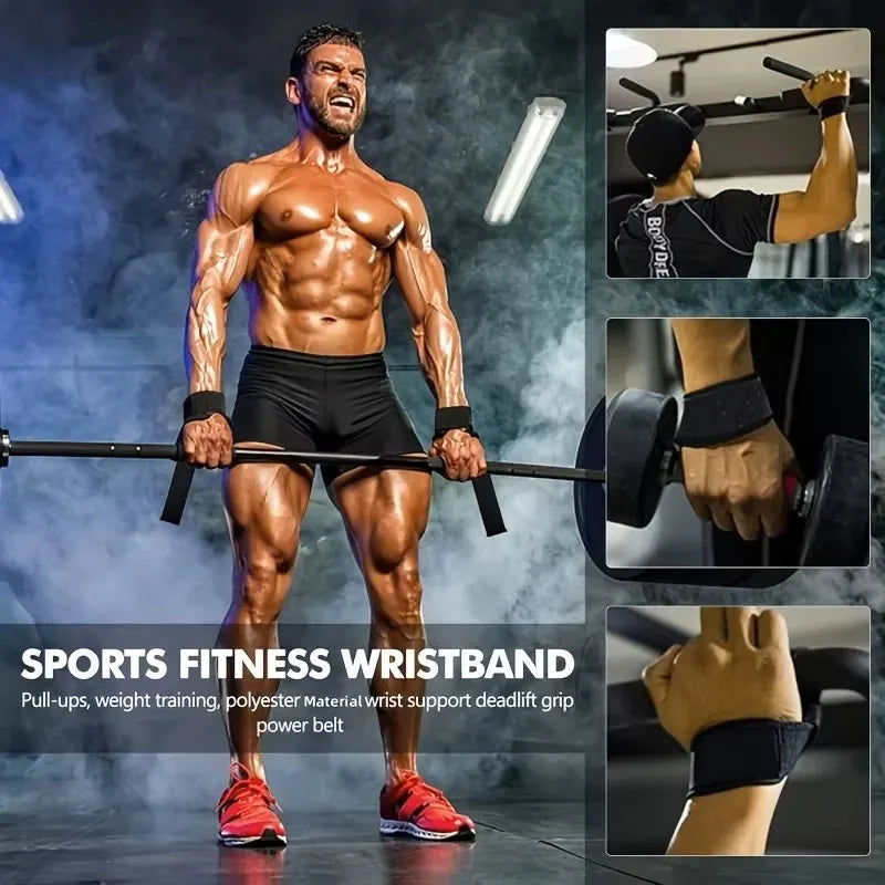 Elite Grip Weightlifting Straps – Heavy-Duty Wrist Support for Gym & CrossFit