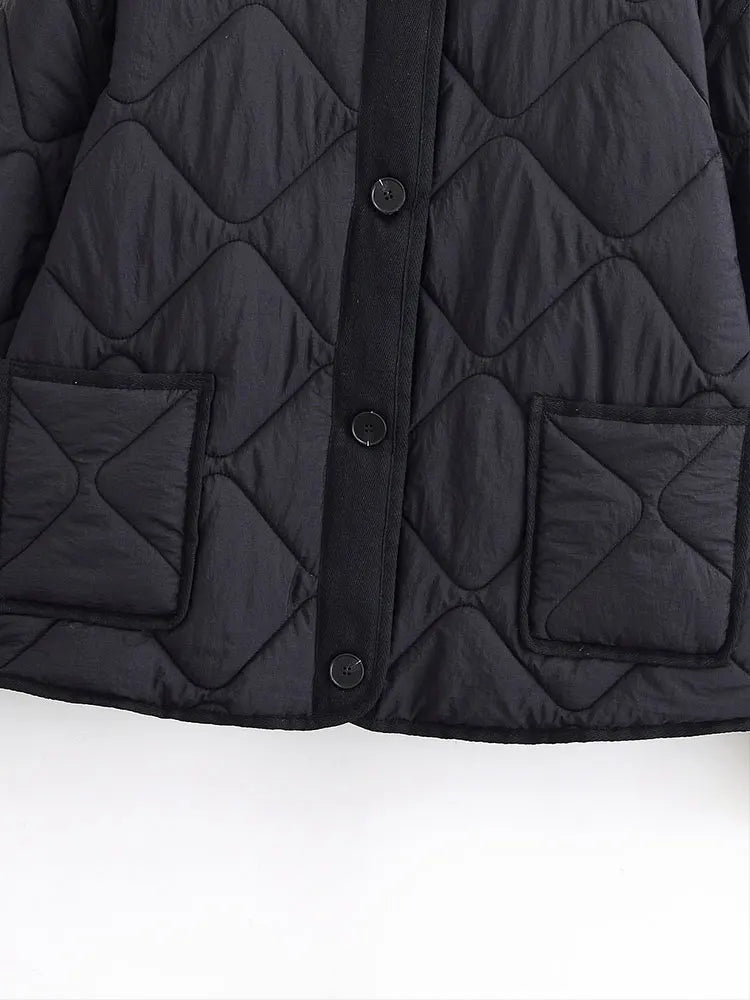 Women’s Classic Button-Up Cropped Jacket ✨