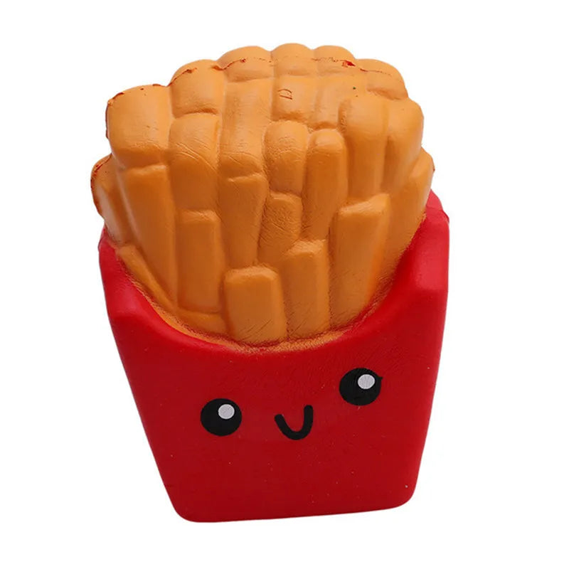 Jumbo Popcorn Animal Squishy Toy 🍿🐻