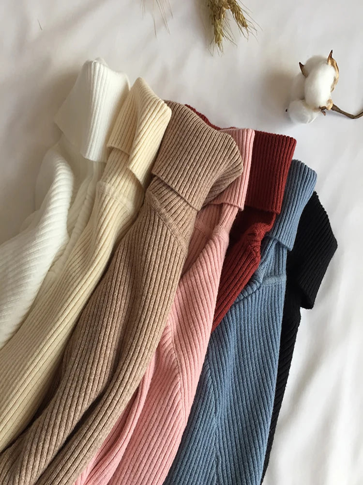 Women’s Ribbed Turtleneck Sweater