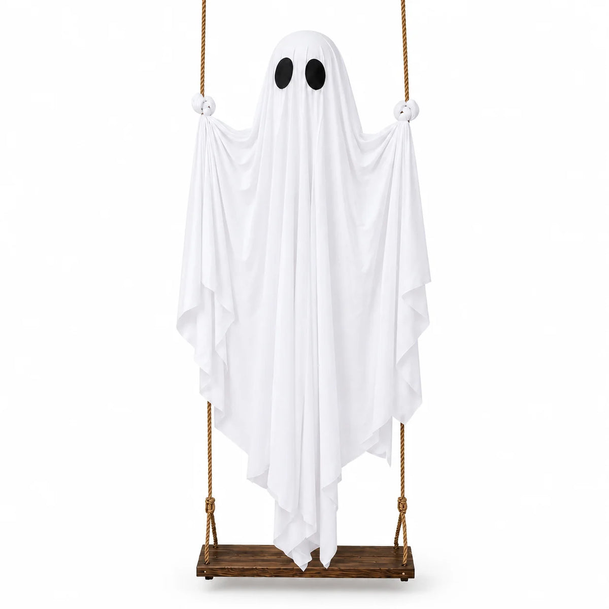Hanging Ghost Halloween Porch Decor