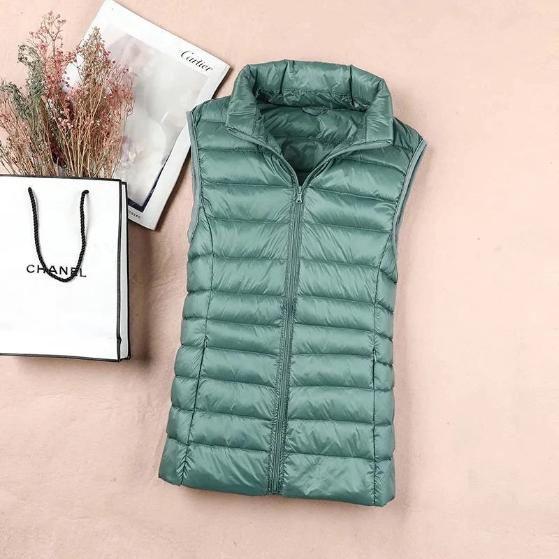 Women’s Lightweight Duck Down Puffer Vest