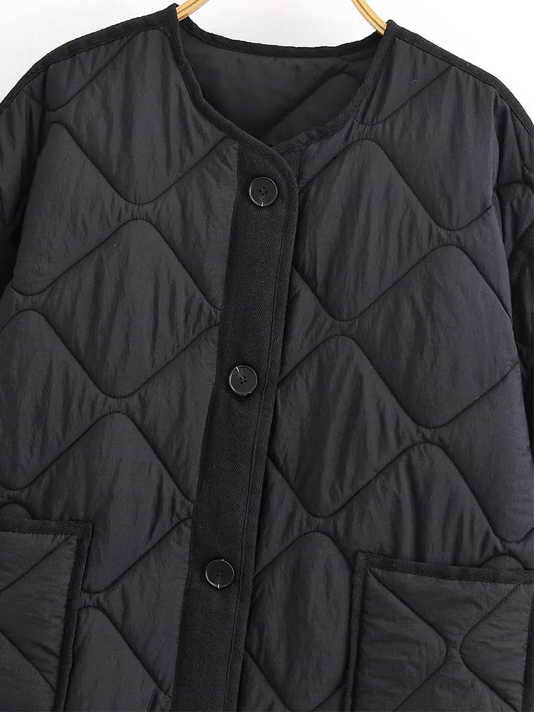 Women’s Classic Button-Up Cropped Jacket ✨