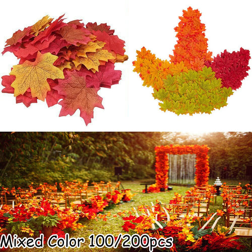 Autumn Maple Leaf Garland – Fall & Thanksgiving Home Decor 🍁