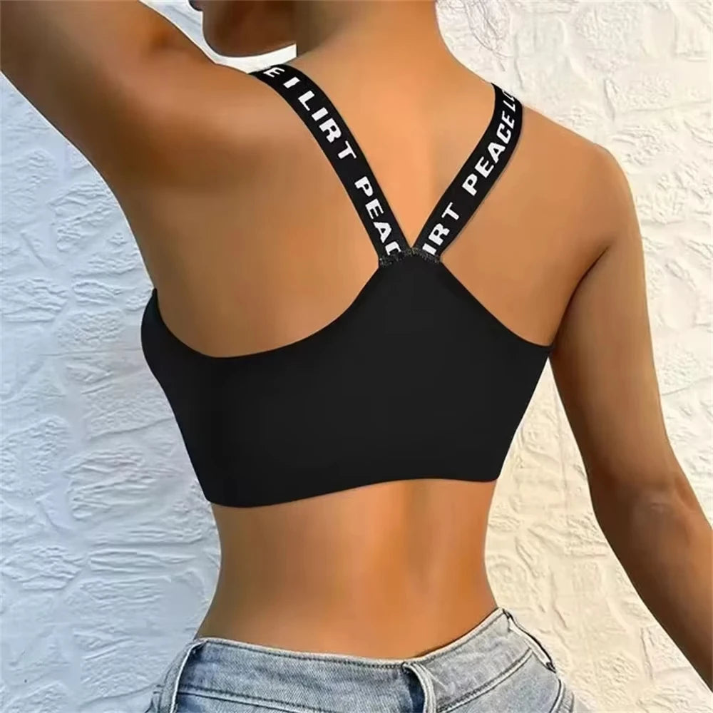 Women’s Seamless Strappy Sports Bra