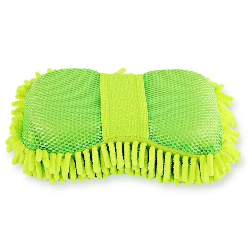 Microfiber Car Wash Sponge & Detailing Cleaning Kit