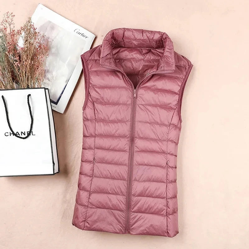 Women’s Lightweight Duck Down Puffer Vest