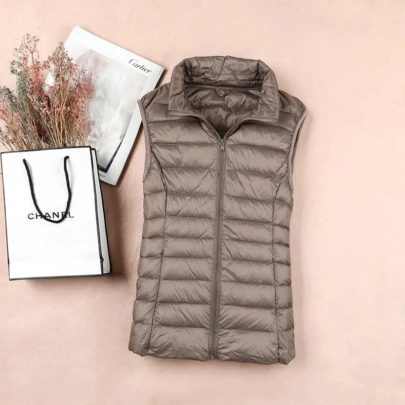Women’s Lightweight Duck Down Puffer Vest