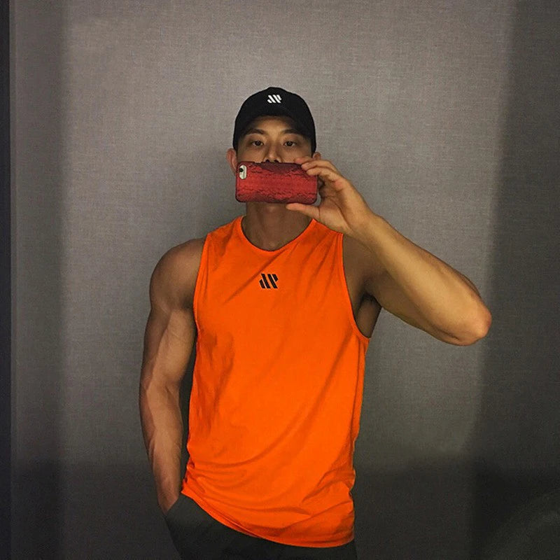 Men’s Bodybuilding Stringer Tank Top 💪