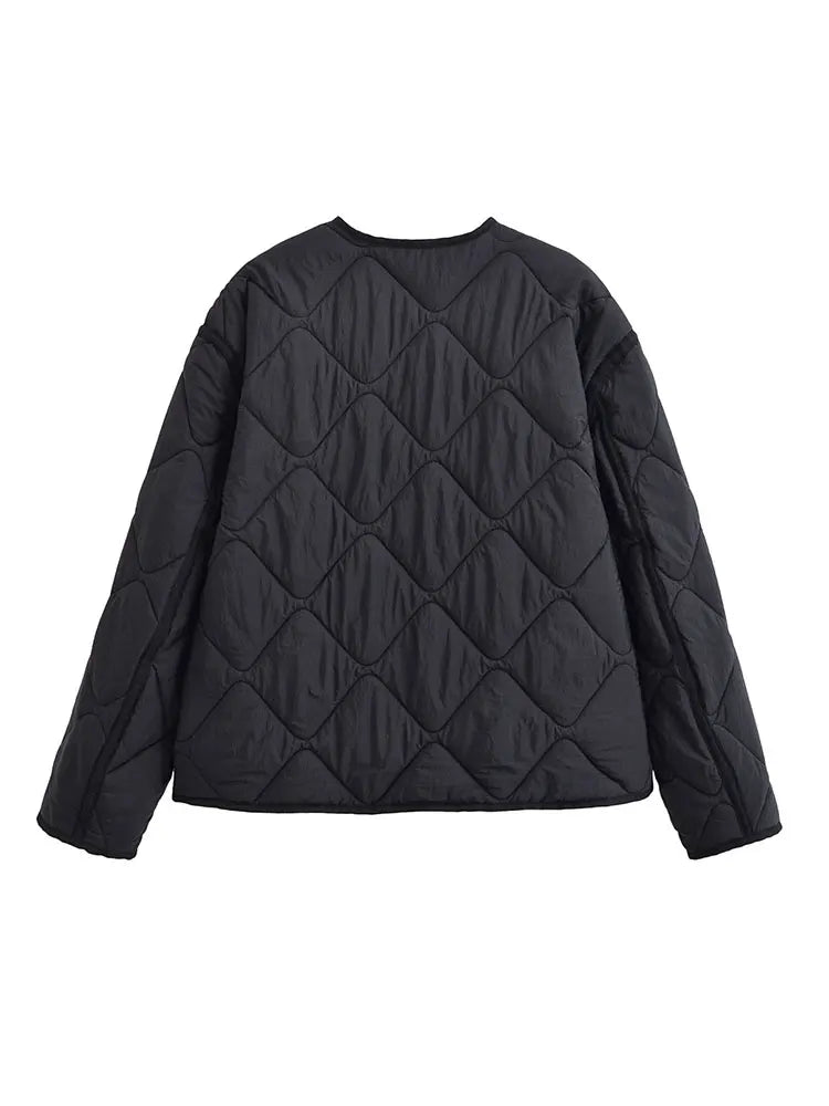 Women’s Classic Button-Up Cropped Jacket ✨