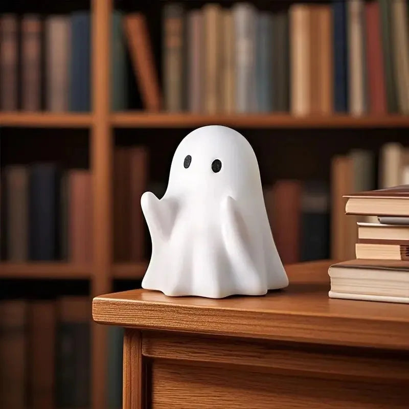 Cute Ghost Pen Holder – Halloween Desk Organizer 👻🖊️