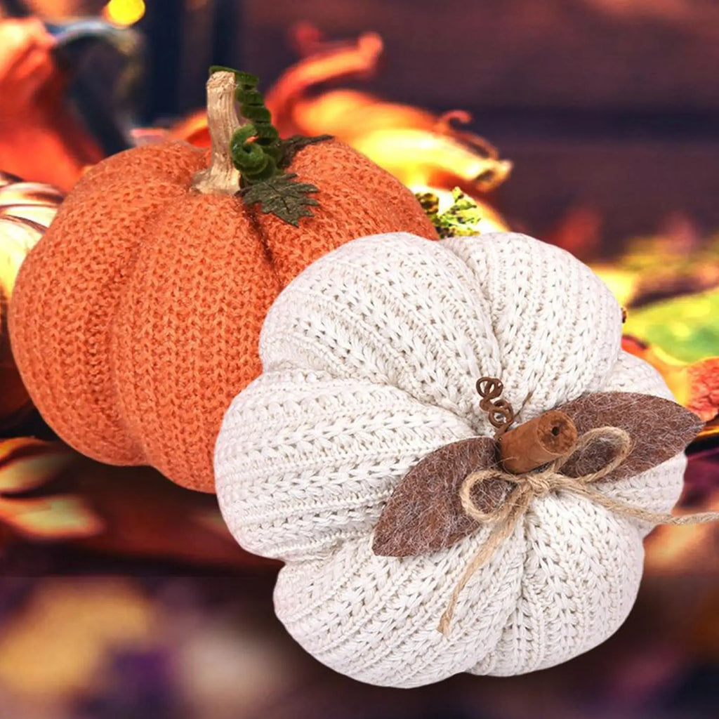 Crochet Pumpkin Trio – Handmade Fall & Halloween Decor 🎃🍂