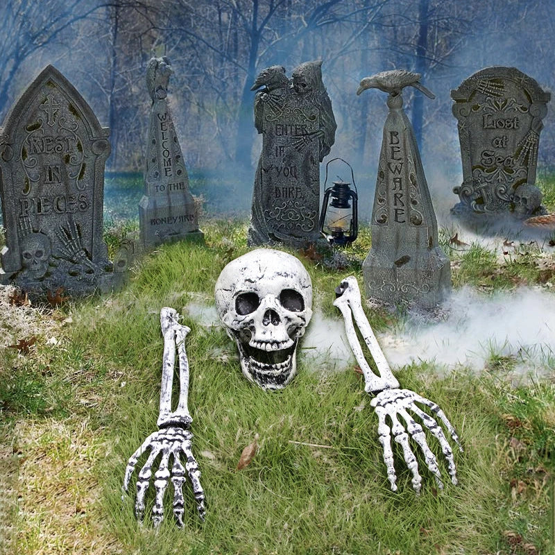 Skeleton Graveyard Lawn Stakes 💀🦴