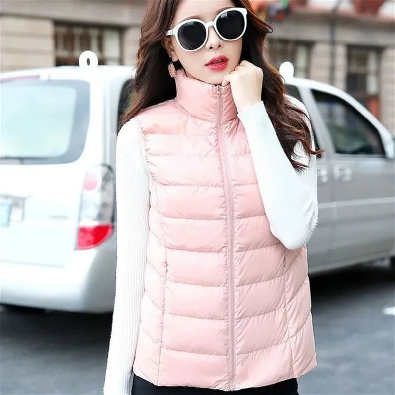 Women’s Lightweight Duck Down Puffer Vest