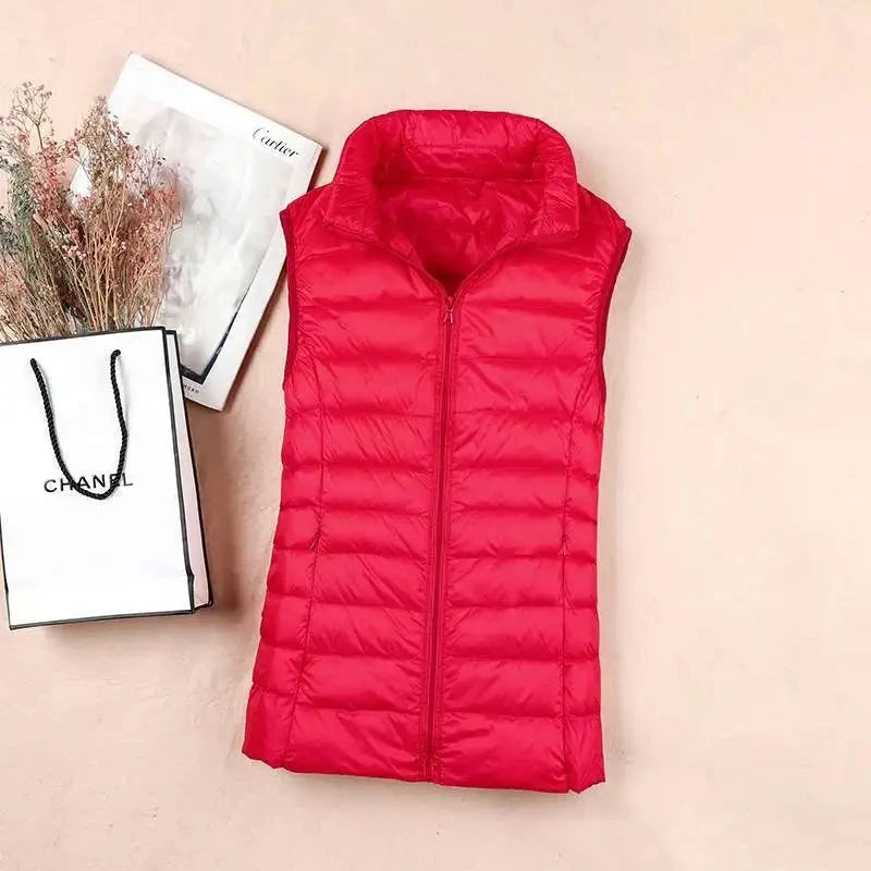 Women’s Lightweight Duck Down Puffer Vest
