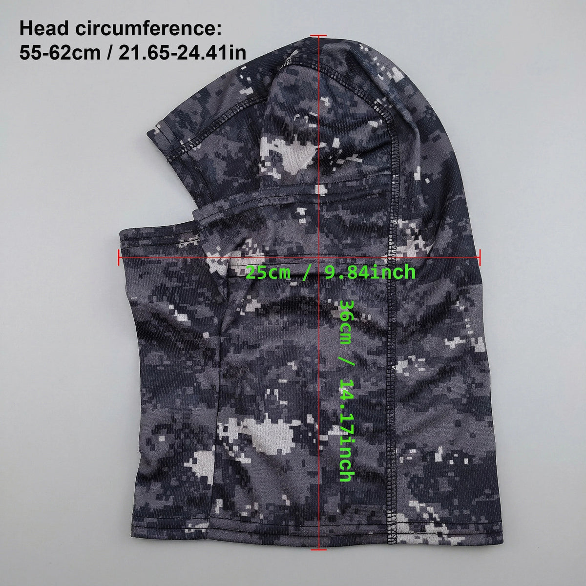 All-Season Breathable Face & Neck Cover – UV Protection for Hiking, Fishing & Outdoor Activities