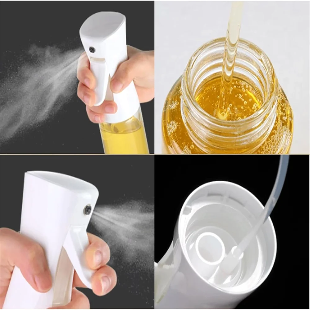 2-in-1 Oil Spray & Pour Dispenser – Reusable Kitchen Cooking Bottle