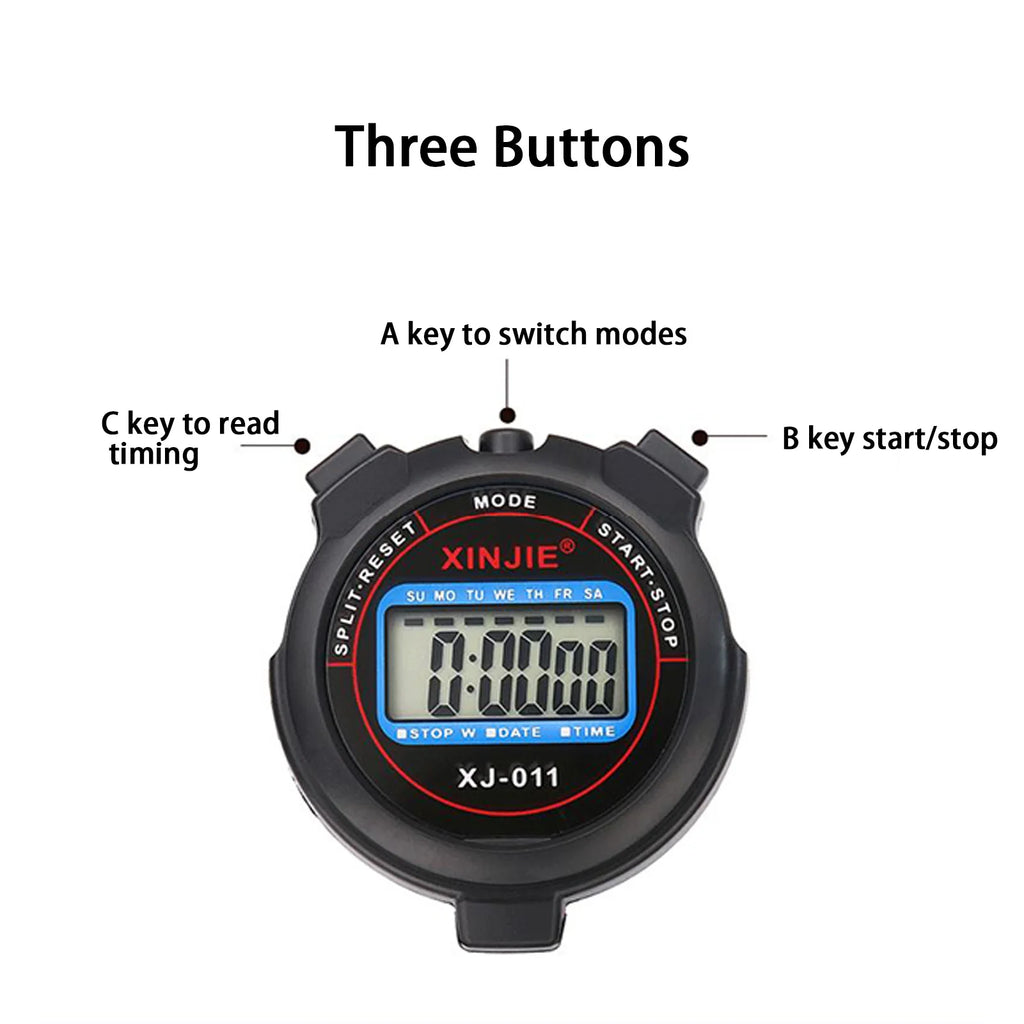 ProTrack Waterproof Sports Stopwatch