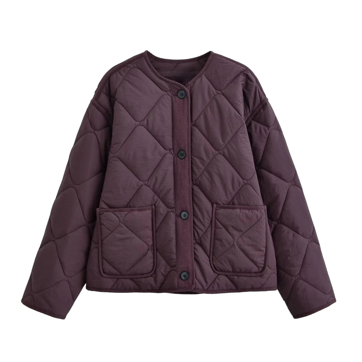 Women’s Classic Button-Up Cropped Jacket ✨