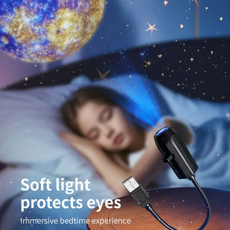 Halloween Moonlight Projector Lamp 🌙🎃