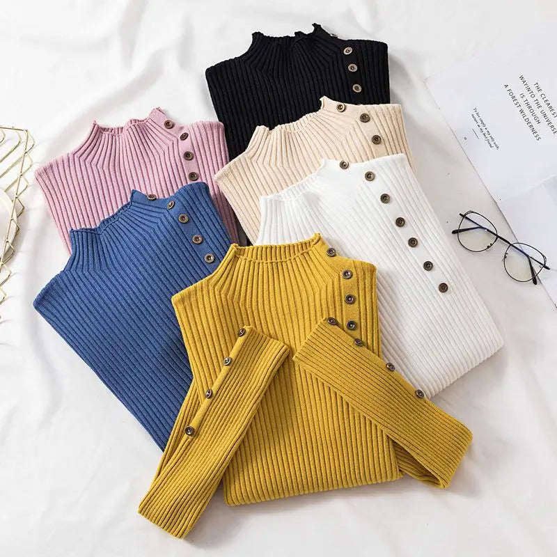 Women’s Soft Knit Turtleneck Sweater