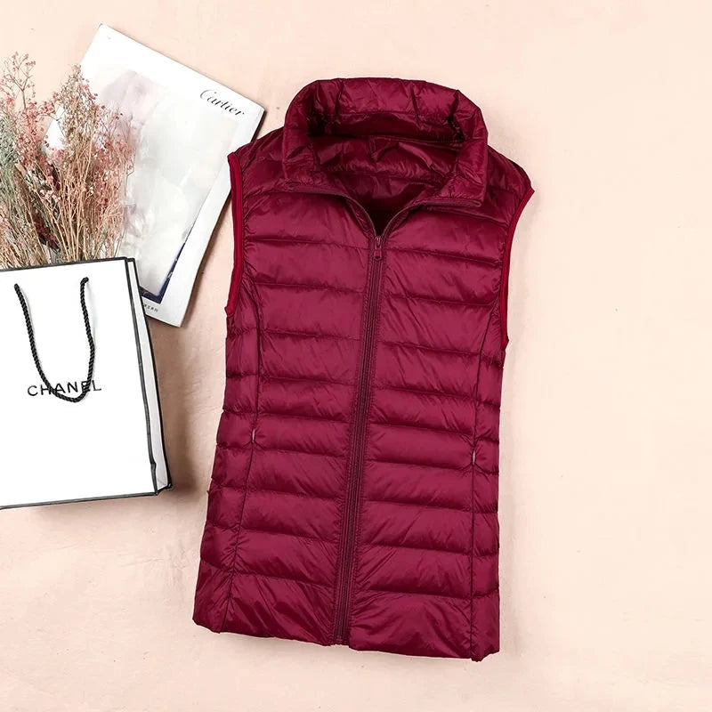 Women’s Lightweight Duck Down Puffer Vest