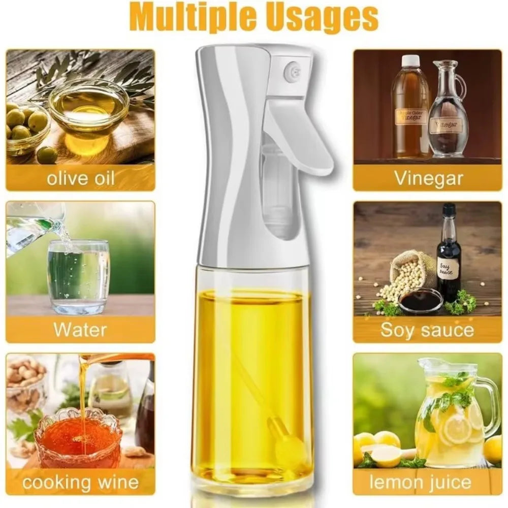 2-in-1 Oil Spray & Pour Dispenser – Reusable Kitchen Cooking Bottle