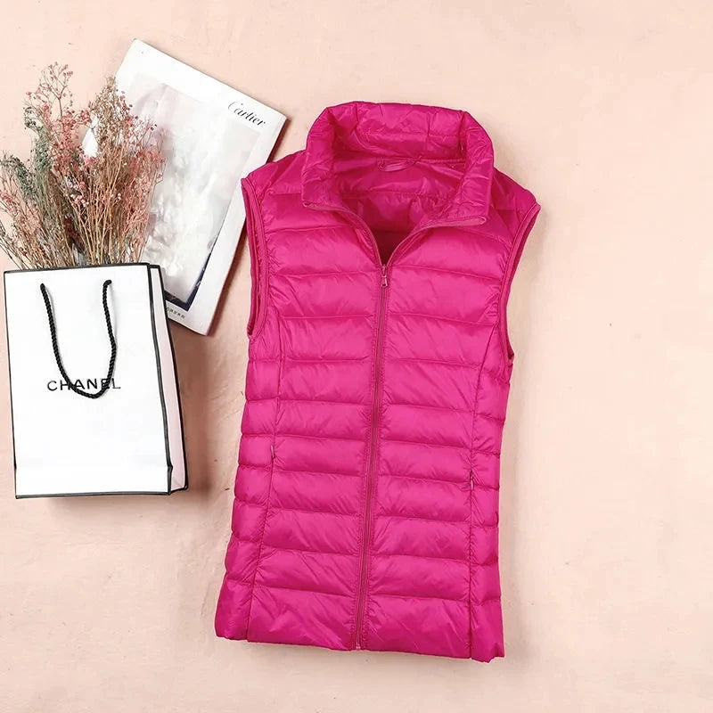Women’s Lightweight Duck Down Puffer Vest