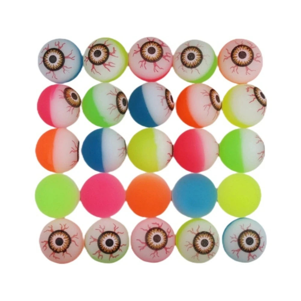 👁️ Spooky Eye Bounce Balls – Halloween Party Favors