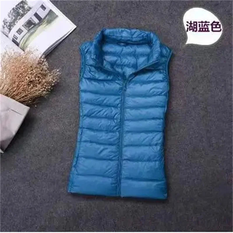 Women’s Lightweight Duck Down Puffer Vest