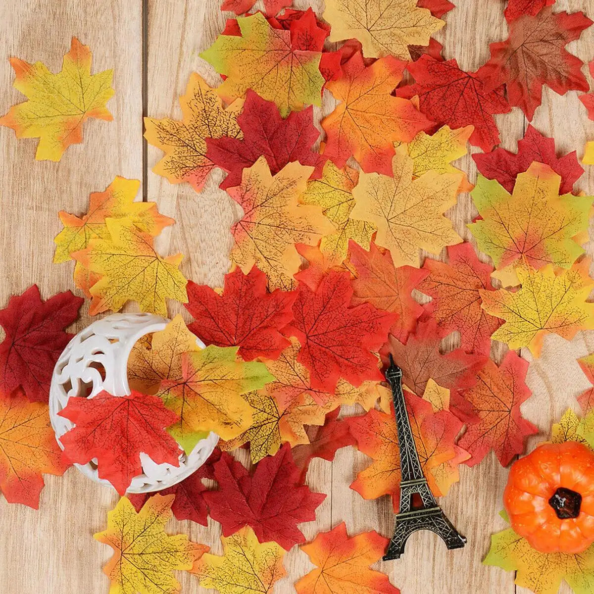 Autumn Maple Leaf Garland – Fall & Thanksgiving Home Decor 🍁