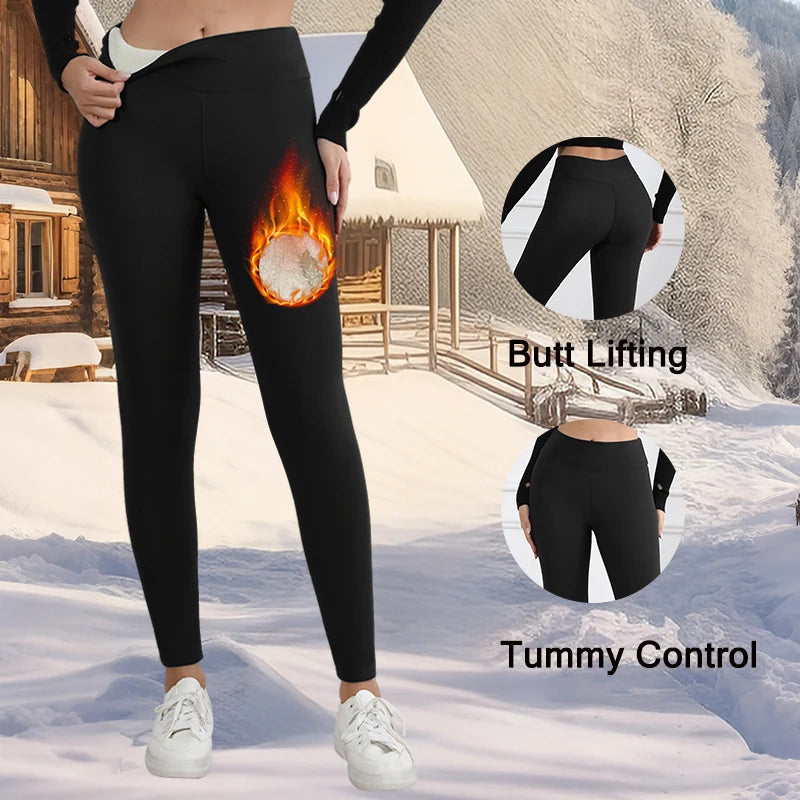Women’s Fleece-Lined High-Waist Leggings