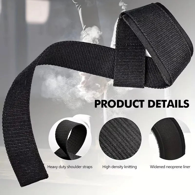 Elite Grip Weightlifting Straps – Heavy-Duty Wrist Support for Gym & CrossFit