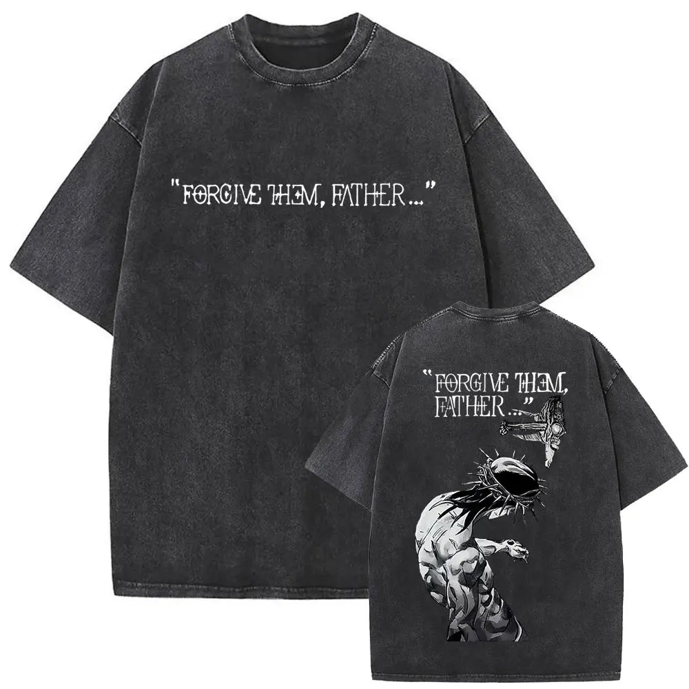 Jesus Forgive Them Vintage Washed Tee