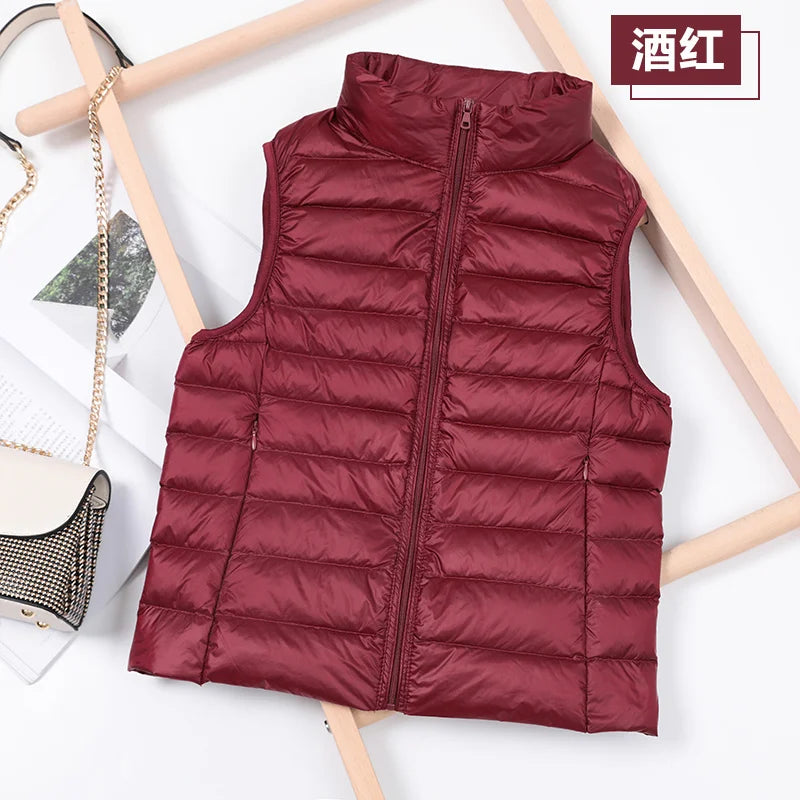 Women’s Lightweight Duck Down Puffer Vest