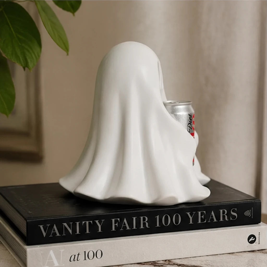 Cute Ghost Soda Can Halloween Decor 👻🥤