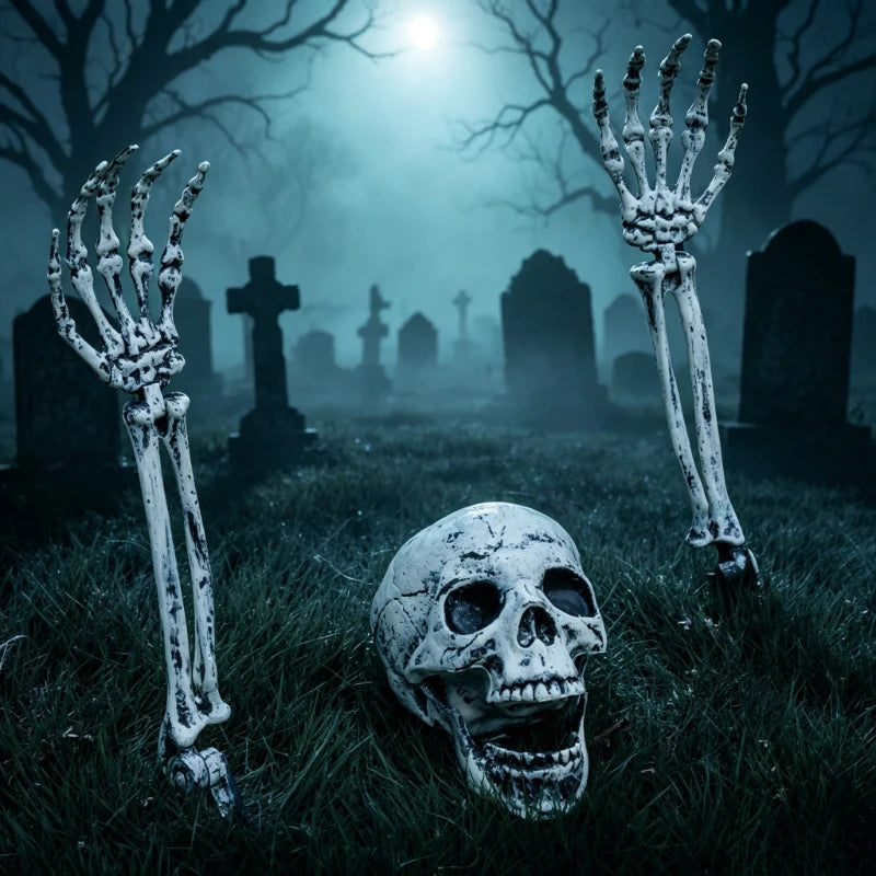 Skeleton Graveyard Lawn Stakes 💀🦴