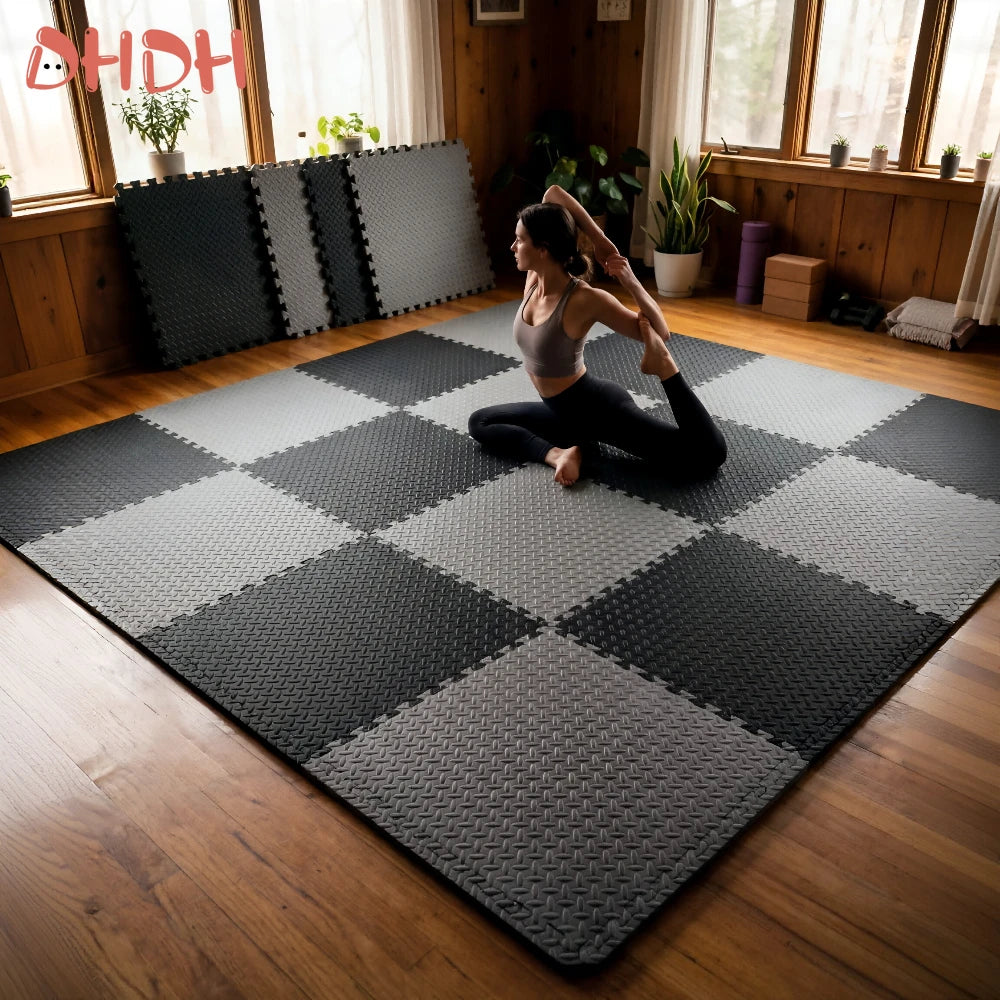 Interlocking Anti-Slip Gym & Workout Floor Mat