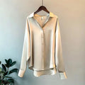 Women’s Elegant Button-Up Long Sleeve Blouse