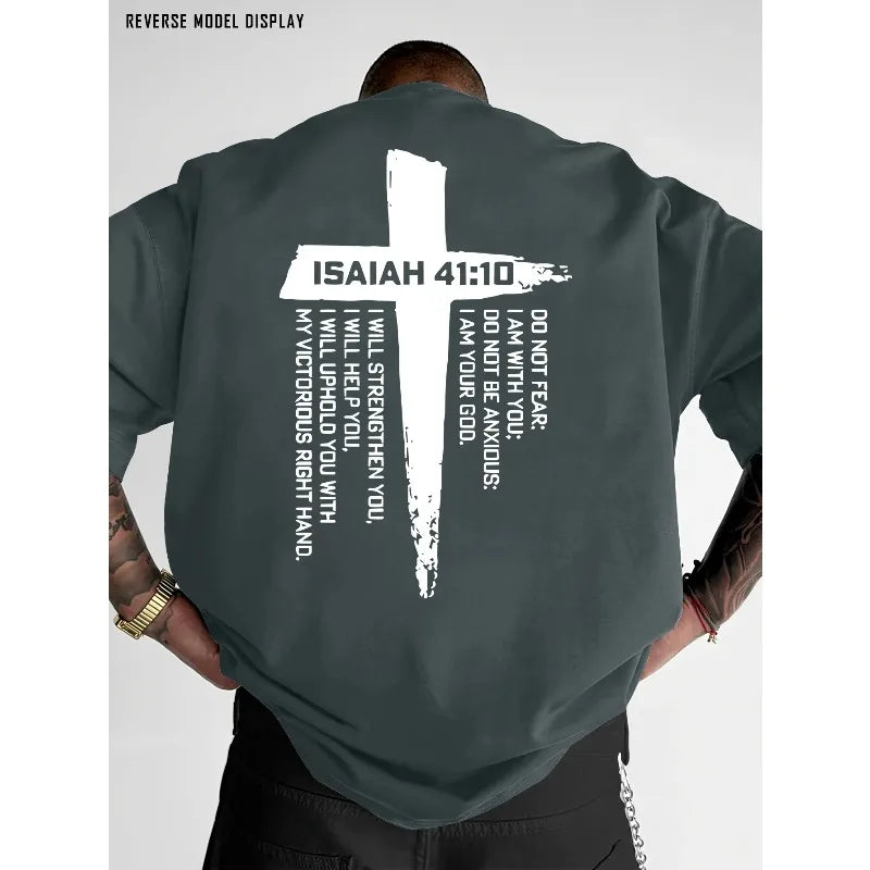 Faith Over Fear Cross Tee