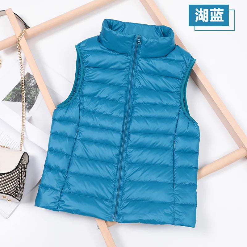 Women’s Lightweight Duck Down Puffer Vest